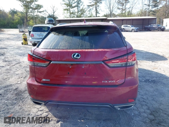 2022 Lexus RX with VIN 2T2YZMDA8NC312093, listed as a IAAI auction lot 41923448 with 24,616 mi miles. Bid and sale history available at carsss.com. Image 17.