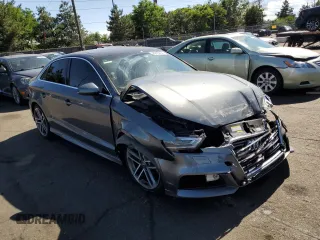 2018 Audi A3 Sedan Premium Plus with VIN WAUJ8GFF0J1030173, listed as a Copart auction lot 58265454 with 85,404 mi miles and Salvage Title. Bid and sale history available at carsss.com. Image 4.