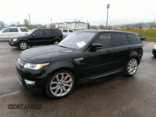 2016 Land Rover Range Rover Sport V8 Dynamic with VIN SALWR2EF1GA555514, listed as a IAAI auction lot 36170783 with 94,144 mi miles. Bid and sale history available at carsss.com. Image 2.