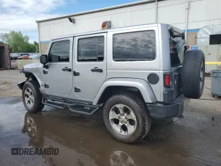 2016 Jeep Wrangler Unlimited 75th Anniversary with VIN 1C4HJWEG1GL183099, listed as a Copart auction lot 55393385 with Not provided miles and Salvage title. Bid and sale history available at DreamBid. Image 2.