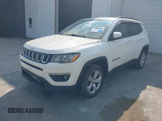 2020 Jeep Compass Latitude with VIN 3C4NJDBB4LT127947, listed as a IAAI auction lot 41968169 with 18,753 mi miles and . Bid and sale history available at DreamBid. Image 17.