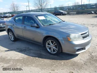 2013 Dodge Avenger SE V6 with VIN 1C3CDZAG3DN748367, listed as a IAAI auction lot 41669755 with 103,274 mi miles. Bid and sale history available at carsss.com. Image 1.