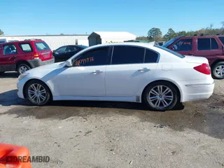 2014 Hyundai Genesis 3.8L with VIN KMHGC4DD7EU259381, listed as a IAAI auction lot 40799986 with 116,850 mi miles. Bid and sale history available at carsss.com. Image 14.