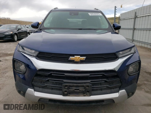 2022 Chevrolet TrailBlazer LT with VIN KL79MPS22NB144676, listed as a Copart auction lot 50636025 with 43,422 mi miles and Non Repairable. Bid and sale history available at carsss.com. Image 5.