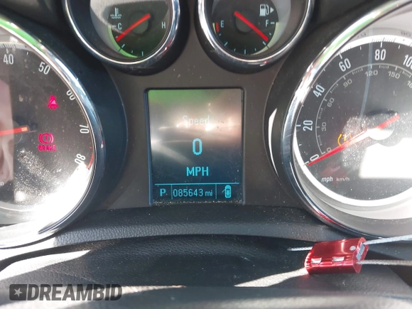 2016 Buick Encore with VIN KL4CJASB9GB607490, listed as a IAAI auction lot 41879376 with 85,643 mi miles. Bid and sale history available at carsss.com. Image 15.