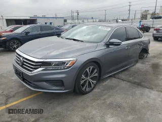 2021 Volkswagen Passat SE с VIN 1VWSA7A37MC001185, выставлен на аукционе Copart как лот 55858705 с пробегом 58 162 миль миль и Списание • Salvage title. История ставок и продаж доступна на DreamBid. Изображение 1.