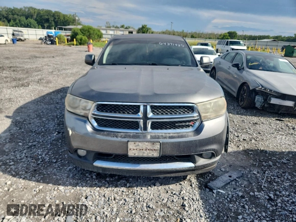 2012 Dodge Durango SXT with VIN 1C4RDHAG5CC237236, listed as a Copart auction lot 64371425 with Not provided miles and Clean title. Bid and sale history available at DreamBid. Image 5.