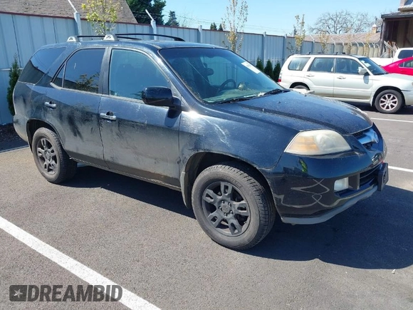 2006 Acura MDX Touring w/Navi with VIN 2HNYD18816H535148, listed as a IAAI auction lot 41982991 with 253,539 mi miles. Bid and sale history available at carsss.com. Image 1.