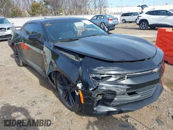 2018 Chevrolet Camaro 1LT with VIN 1G1FB1RS9J0168910, listed as a IAAI auction lot 41454954 with 157,321 mi miles. Bid and sale history available at carsss.com. Image 6.