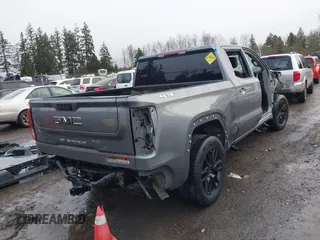 2022 GMC Sierra 1500 Limited Elevation with VIN 3GTP9CEK5NG143707, listed as a IAAI auction lot 41593865 with 27,778 mi miles. Bid and sale history available at carsss.com. Image 4.