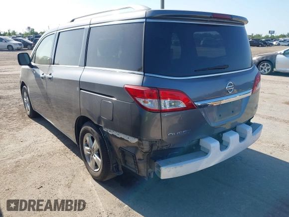 2017 Nissan Quest SV z VIN JN8AE2KP3H9165631, wystawiony jako IAAI lot #41981730 z przebiegiem 135 460 mil mil oraz . Historia ofert i sprzedaży dostępna na DreamBid. Obrazek 3.