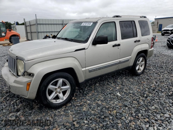 2008 Jeep Liberty Limited with VIN 1J8GP58K48W247360, listed as a Copart auction lot 52101345 with 0 mi miles and Salvage Title. Bid and sale history available at carsss.com. Image 1.