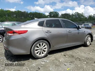 2018 Kia Optima LX z VIN 5XXGT4L36JG263158, wystawiony jako Copart lot #57028335 z przebiegiem 43 050 mil mil oraz Szkoda całkowita • Salvage title. Historia ofert i sprzedaży dostępna na DreamBid. Obrazek 3.