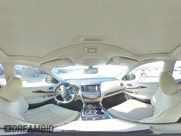 2019 Infiniti QX60 Pure with VIN 5N1DL0MN0KC504592, listed as a Copart auction lot 57896385 with 99,185 mi miles and Salvage title. Bid and sale history available at DreamBid. Image 15.