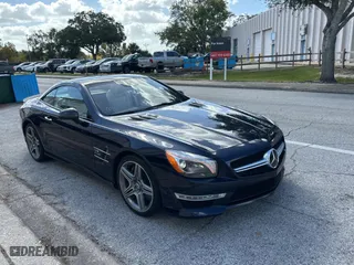 2015 Mercedes-Benz SL-Class SL 63 AMG with VIN WDDJK7EA5FF033578, listed as a Copart auction lot 79042244 with 40,673 mi miles and Clean Title. Bid and sale history available at carsss.com. Image 1.