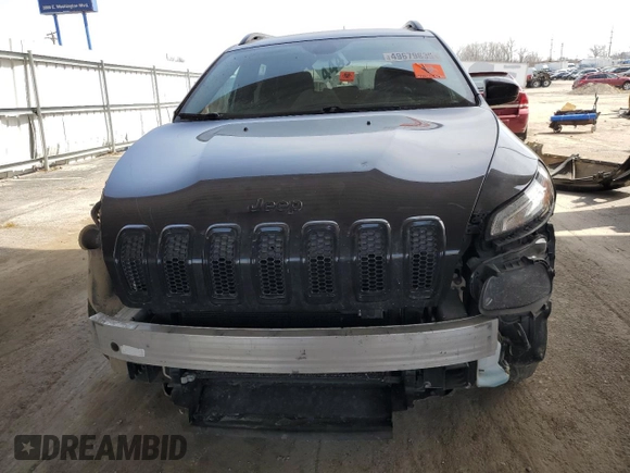 2015 Jeep Cherokee Latitude with VIN 1C4PJMCS6FW727357, listed as a Copart auction lot 49679635 with 178,558 mi miles and Salvage Title. Bid and sale history available at carsss.com. Image 5.