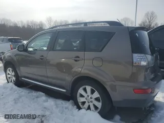 2013 Mitsubishi Outlander SE with VIN JA4JT3AW9DU019476, listed as a Copart auction lot 44399885 with 153,629 mi miles and Clean Title. Bid and sale history available at carsss.com. Image 2.