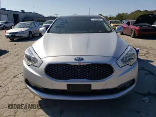 2015 Kia K900 Luxury with VIN KNALW4D44F6019332, listed as a Copart auction lot 74169884 with 120,924 mi miles and Salvage Title. Bid and sale history available at carsss.com. Image 5.