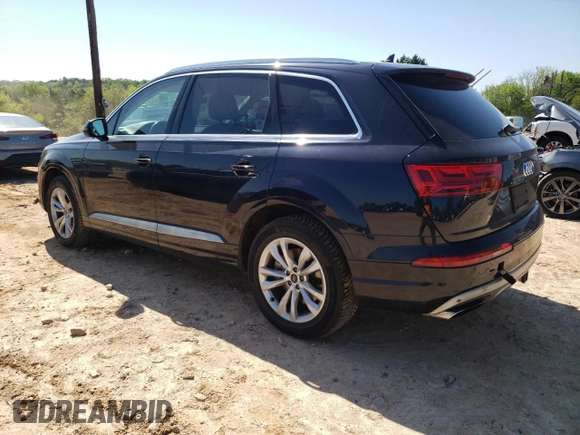 2017 Audi Q7 Premium Plus with VIN WA1LAAF75HD016052, listed as a Copart auction lot 52279635 with 136,083 mi miles and Salvage Title. Bid and sale history available at carsss.com. Image 2.