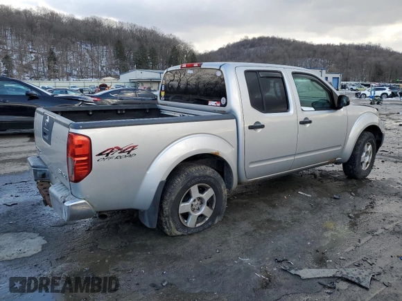 2006 Nissan Frontier LE with VIN 1N6AD07W36C461345, listed as a Copart auction lot 42996135 with 184,417 mi miles and Clean title. Bid and sale history available at DreamBid. Image 3.