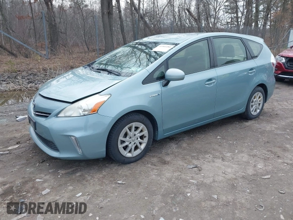 2013 Toyota Prius Two with VIN JTDZN3EU8D3248829, listed as a IAAI auction lot 41903284 with 272,428 mi miles and . Bid and sale history available at DreamBid. Image 2.