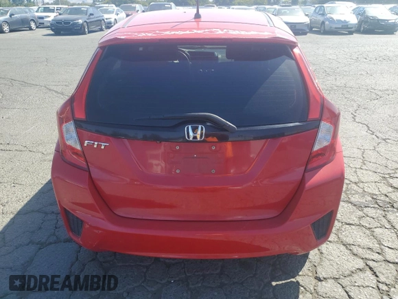 2016 Honda Fit LX with VIN JHMGK5H5XGX011769, listed as a Copart auction lot 61308365 with 62,643 mi miles and Salvage title. Bid and sale history available at DreamBid. Image 6.