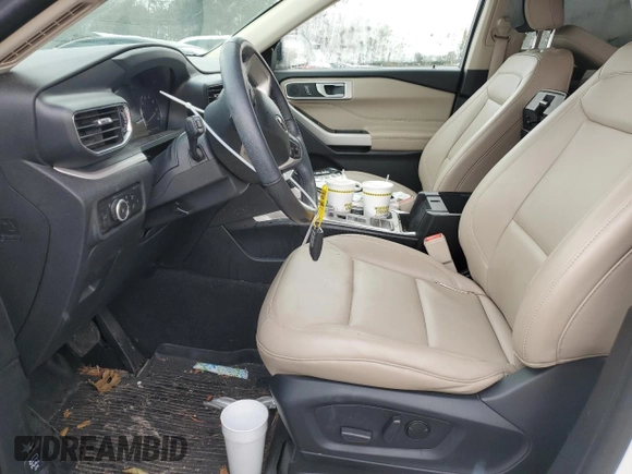 2023 Ford Explorer XLT with VIN 1FMSK7DH4PGA38145, listed as a Copart auction lot 44992815 with 44,351 mi miles and Salvage Title. Bid and sale history available at carsss.com. Image 7.