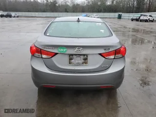 2012 Hyundai Elantra GLS with VIN KMHDH4AEXCU205877, listed as a Copart auction lot 41737745 with 259,154 mi miles and Salvage Title. Bid and sale history available at carsss.com. Image 6.