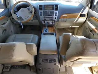 2008 Infiniti QX56 with VIN 5N3AA08D18N900593, listed as a Copart auction lot 52088985 with 171,572 mi miles and Salvage Title. Bid and sale history available at carsss.com. Image 8.