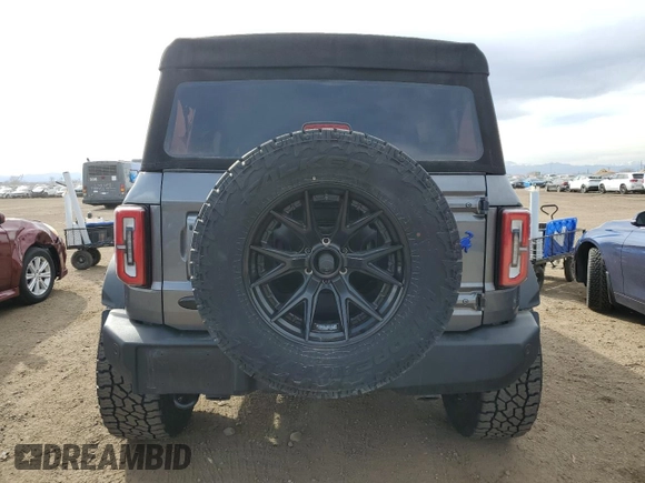 2024 Ford Bronco Outer Banks with VIN 1FMEE8BPXRLA42019, listed as a Copart auction lot 48231505 with 11,333 mi miles and Salvage Title. Bid and sale history available at DreamBid. Image 6.