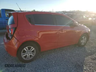 2012 Chevrolet Sonic LT with VIN 1G1JC6SB4C4221295, listed as a Copart auction lot 81294604 with 158,597 mi miles and Salvage title. Bid and sale history available at DreamBid. Image 3.