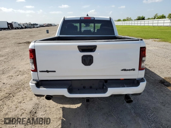 2024 Ram 1500 Lone Star with VIN 1C6SRFFT4RN108602, listed as a Copart auction lot 65802344 with 6,739 mi miles and Salvage title. Bid and sale history available at DreamBid. Image 6.