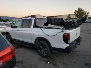 2021 Honda Ridgeline Sport with VIN 5FPYK3F13MB000426, listed as a Copart auction lot 88468325 with 16,513 mi miles and Salvage title. Bid and sale history available at DreamBid. Image 2.