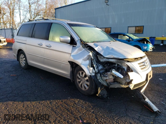 2010 Honda Odyssey EX-L with VIN 5FNRL3H60AB012029, listed as a Copart auction lot 41466155 with 175,048 mi miles and Salvage Title. Bid and sale history available at carsss.com. Image 4.