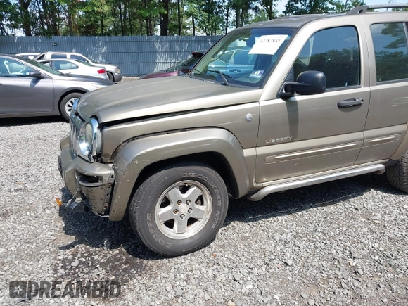 2004 Jeep Liberty Limited with VIN 1J4GL58K04W320182, listed as a IAAI auction lot 42787881 with 160,092 mi miles and . Bid and sale history available at DreamBid. Image 6.