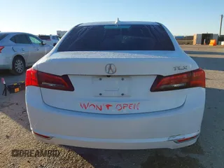 2015 Acura TLX V6 Tech with VIN 19UUB2F51FA020661, listed as a IAAI auction lot 41199676 with 109,753 mi miles. Bid and sale history available at carsss.com. Image 17.