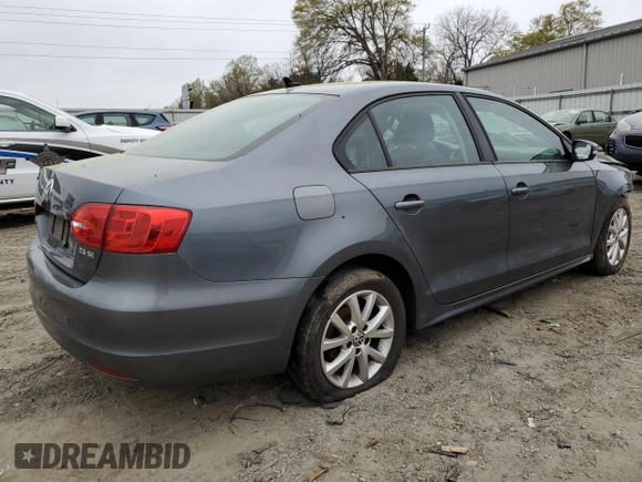 2012 Volkswagen Jetta Sedan SE w/Convenience PZEV with VIN 3VWDP7AJ4CM457180, listed as a Copart auction lot 51377845 with 222,023 mi miles and Salvage Title. Bid and sale history available at carsss.com. Image 3.