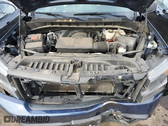 2021 Chevrolet Silverado 1500 Custom with VIN 1GCPYBEH8MZ116002, listed as a Copart auction lot 46158675 with 106,535 mi miles and Salvage Title. Bid and sale history available at DreamBid. Image 11.