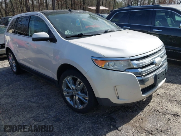 2012 Ford Edge Limited with VIN 2FMDK3K90CBA09868, listed as a IAAI auction lot 41574114 with 216,328 mi miles. Bid and sale history available at carsss.com. Image 1.