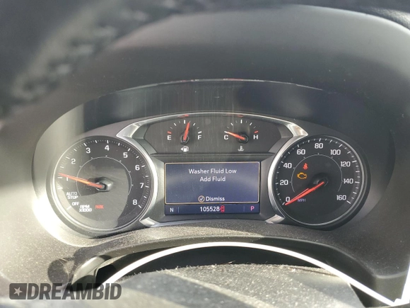 2019 GMC Terrain SLE with VIN 3GKALTEX5KL293827, listed as a Copart auction lot 47349295 with 105,528 mi miles and Salvage Title. Bid and sale history available at carsss.com. Image 9.