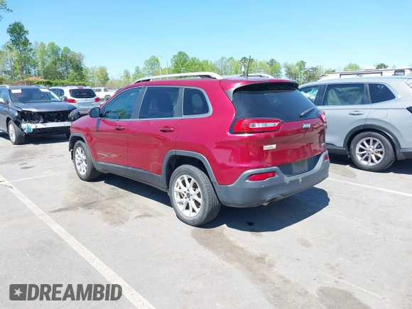 2017 Jeep Cherokee Latitude with VIN 1C4PJLCB0HW661255, listed as a IAAI auction lot 41994925 with 150,655 mi miles and . Bid and sale history available at carsss.com. Image 3.