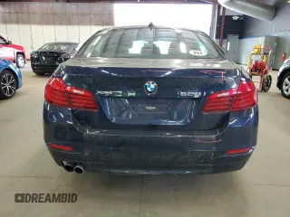 2014 BMW 5 Series 528i xDrive with VIN WBA5A7C58ED616500, listed as a Copart auction lot 57780045 with 110,050 mi miles and Salvage title. Bid and sale history available at DreamBid. Image 6.