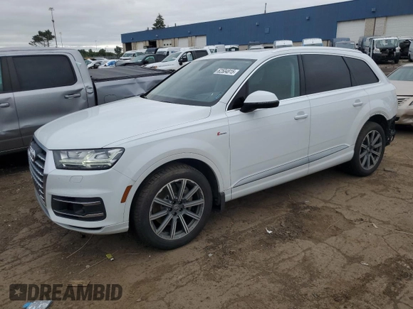 2018 Audi Q7 Prestige with VIN WA1VAAF77JD023258, listed as a Copart auction lot 62504815 with 64,256 mi miles and Clean title. Bid and sale history available at DreamBid. Image 1.