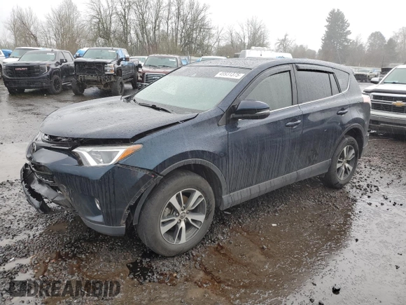 2017 Toyota RAV4 XLE with VIN JTMWFREV0HJ718137, listed as a Copart auction lot 49931375 with 192,980 mi miles and Salvage Title. Bid and sale history available at carsss.com. Image 1.