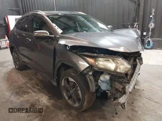 2018 Honda HR-V EX-L Navi with VIN 3CZRU6H70JM730208, listed as a IAAI auction lot 41855320 with 139,004 mi miles. Bid and sale history available at carsss.com. Image 1.