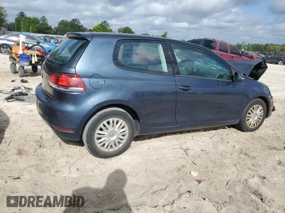 2012 Volkswagen Golf z VIN WVWBB7AJ3CW179817, wystawiony jako Copart lot #51429125 z przebiegiem Nie podano mil oraz Szkoda całkowita • Salvage title. Historia ofert i sprzedaży dostępna na DreamBid. Obrazek 3.