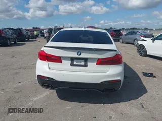 2018 BMW 5 Series 540i with VIN WBAJE5C50JWA95412, listed as a IAAI auction lot 41502258 with 74,150 mi miles and . Bid and sale history available at carsss.com. Image 16.
