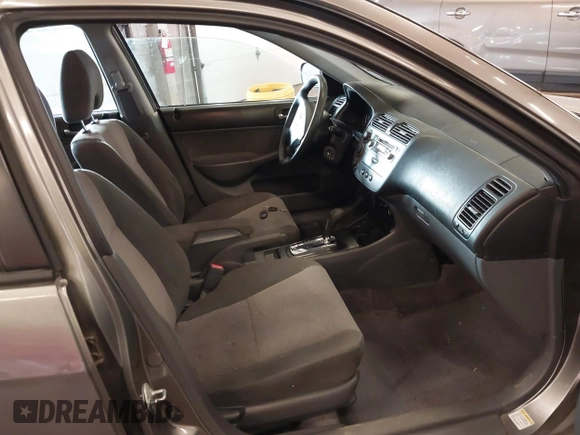 2005 Honda Civic with VIN JHMES96685S023276, listed as a IAAI auction lot 41749104 with 358,387 mi miles and . Bid and sale history available at DreamBid. Image 5.