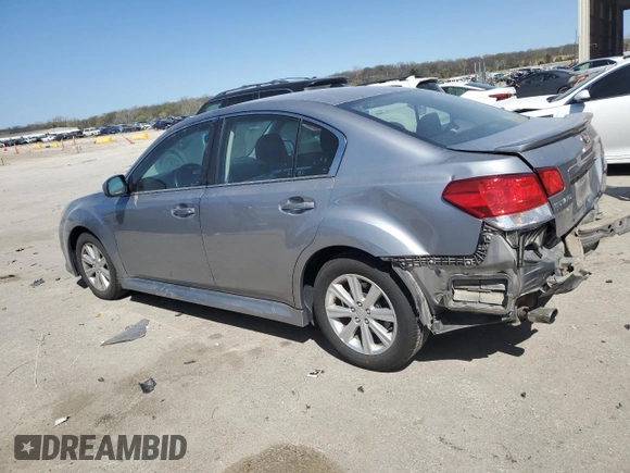 2010 Subaru Legacy Premium with VIN 4S3BMCB63A3239932, listed as a Copart auction lot 52639905 with 129,756 mi miles and Salvage title. Bid and sale history available at DreamBid. Image 2.
