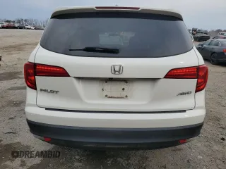 2017 Honda Pilot EX with VIN 5FNYF6H39HB079653, listed as a Copart auction lot 46905335 with 126,475 mi miles and Salvage Title. Bid and sale history available at DreamBid. Image 6.